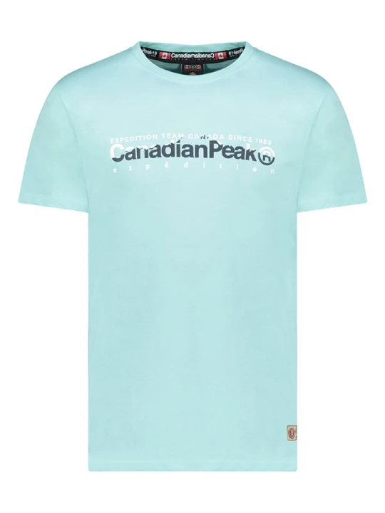 Zdjęcie produktu Canadian Peak Koszulka "Jopeakkeak" w kolorze miętowym rozmiar: XXL