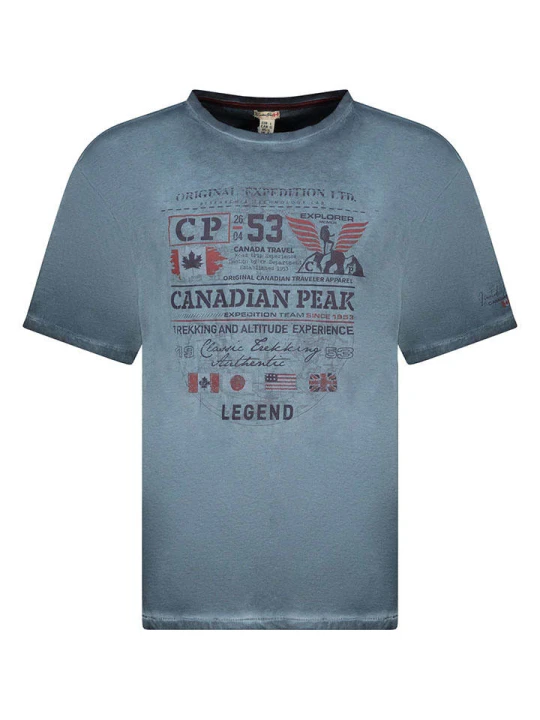 Zdjęcie produktu Canadian Peak Koszulka "Jorickeak" w kolorze granatowym rozmiar: L