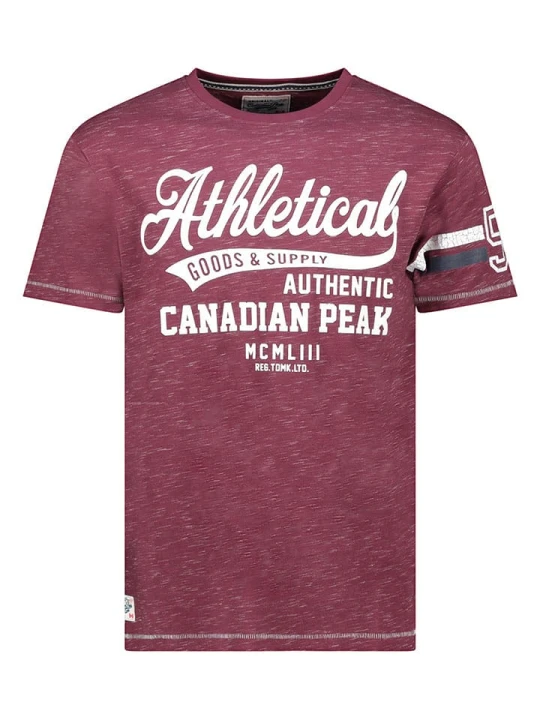 Zdjęcie produktu Canadian Peak Koszulka "Jortlabeak" w kolorze bordowym rozmiar: S