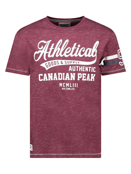 Zdjęcie produktu Canadian Peak Koszulka "Jortlabeak" w kolorze czerwonym rozmiar: 158