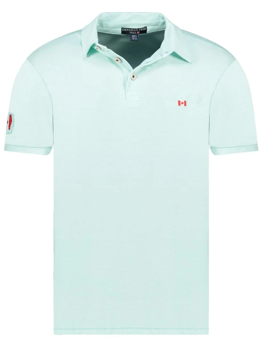 Zdjęcie produktu Canadian Peak Koszulka polo "Karseak" w kolorze błękitnym rozmiar: L