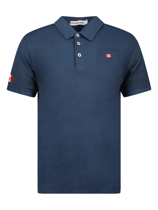 Zdjęcie produktu Canadian Peak Koszulka polo "Karseak" w kolorze granatowym rozmiar: S