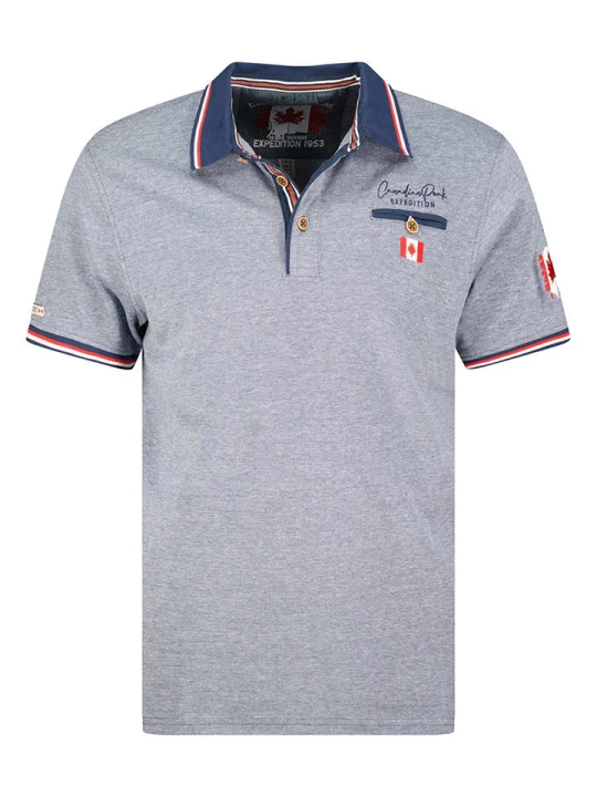 Zdjęcie produktu Canadian Peak Koszulka polo "Kblendeak" w kolorze granatowym rozmiar: S