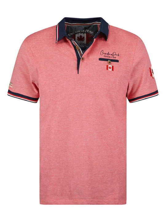 Zdjęcie produktu Canadian Peak Koszulka polo "Kblendeak" w kolorze koralowym rozmiar: S