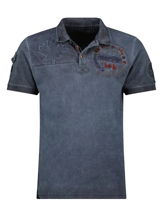 Zdjęcie produktu Canadian Peak Koszulka polo "Kinflateak" w kolorze granatowym rozmiar: S