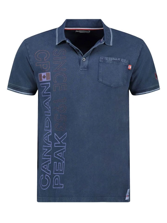Zdjęcie produktu Canadian Peak Koszulka polo "Konakreak" w kolorze granatowym rozmiar: S