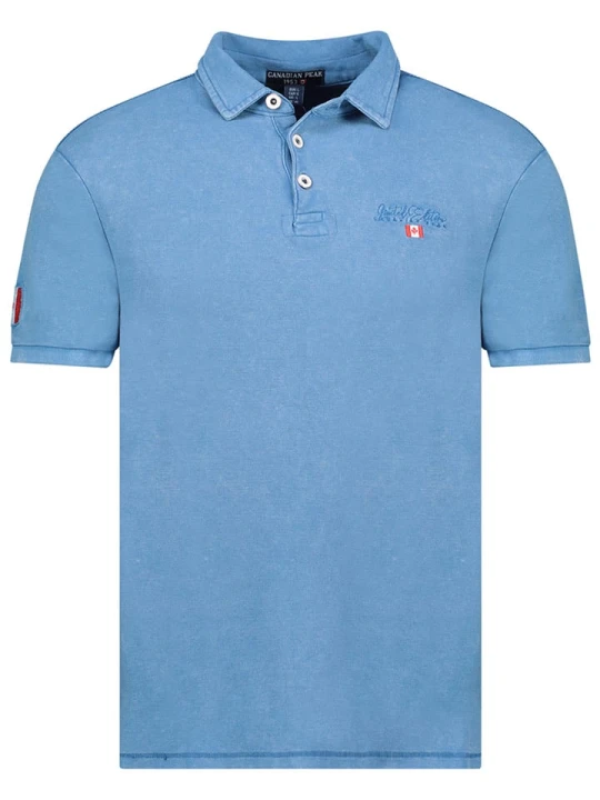 Zdjęcie produktu Canadian Peak Koszulka polo "Karseak" w kolorze niebieskim rozmiar: XXL