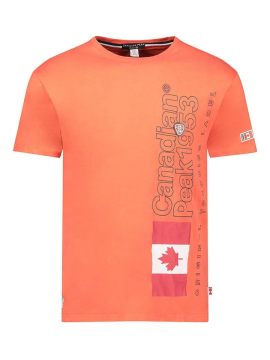 Zdjęcie produktu Canadian Peak Koszulka w kolorze pomarańczowym rozmiar: M