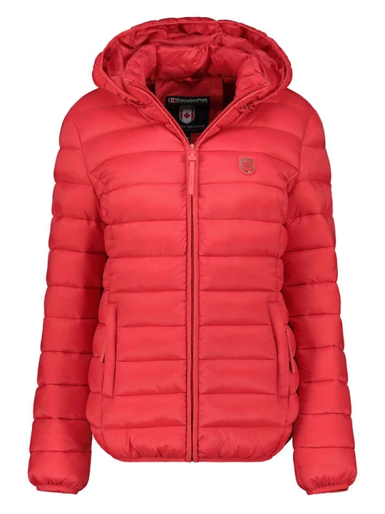 Zdjęcie produktu Canadian Peak Kurtka pikowana "Akitaleak" w kolorze czerwonym rozmiar: XL
