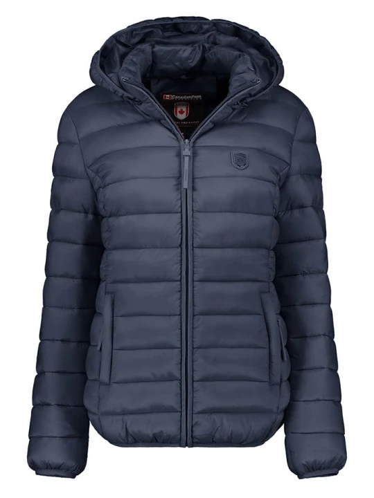 Zdjęcie produktu Canadian Peak Kurtka pikowana "Akitaleak" w kolorze granatowym rozmiar: XXL