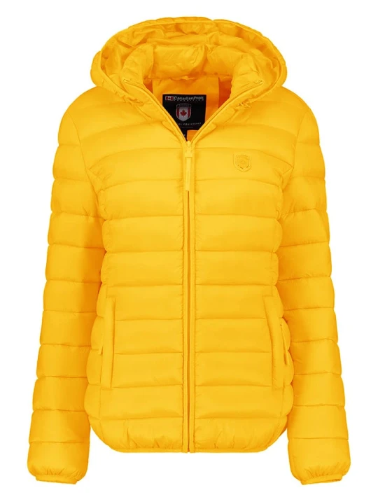 Zdjęcie produktu Canadian Peak Kurtka pikowana "Akitaleak" w kolorze żółtym rozmiar: XXL