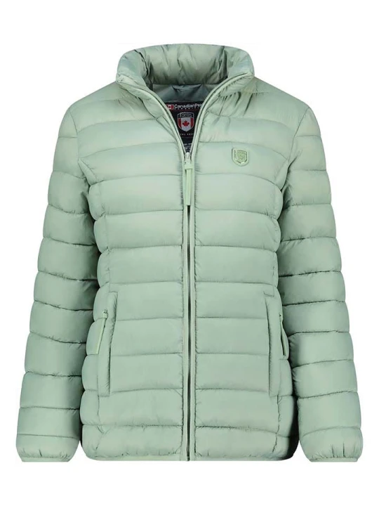 Zdjęcie produktu Canadian Peak Kurtka pikowana "Akitaleak" w kolorze miętowym rozmiar: XL