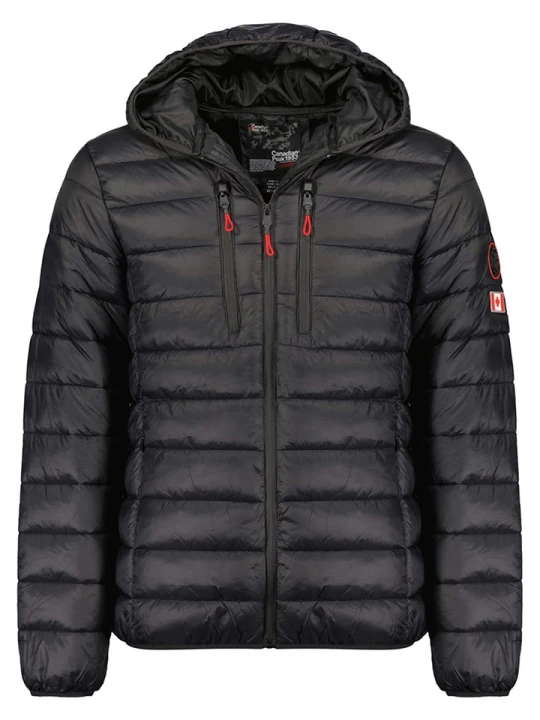 Zdjęcie produktu Canadian Peak Kurtka pikowana "Alareak" w kolorze czarnym rozmiar: 140