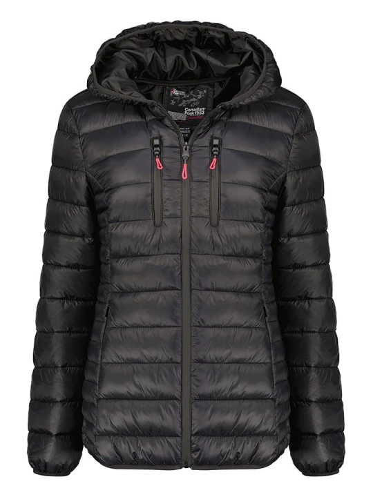 Zdjęcie produktu Canadian Peak Kurtka pikowana "Alareak" w kolorze czarnym rozmiar: XXL