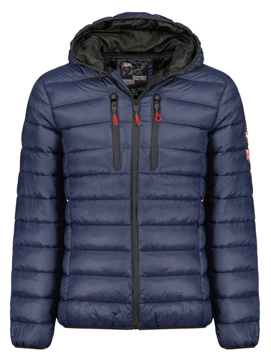 Zdjęcie produktu Canadian Peak Kurtka pikowana "Alareak" w kolorze granatowym rozmiar: 140
