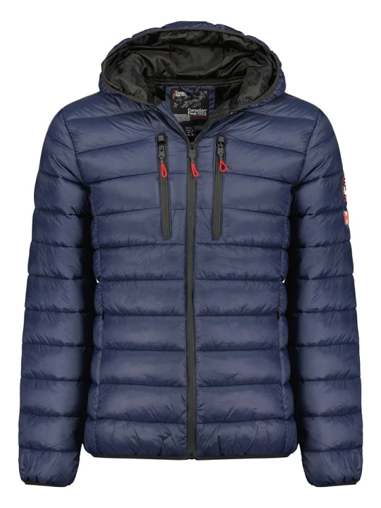 Zdjęcie produktu Canadian Peak Kurtka pikowana "Alareak" w kolorze granatowym rozmiar: XL