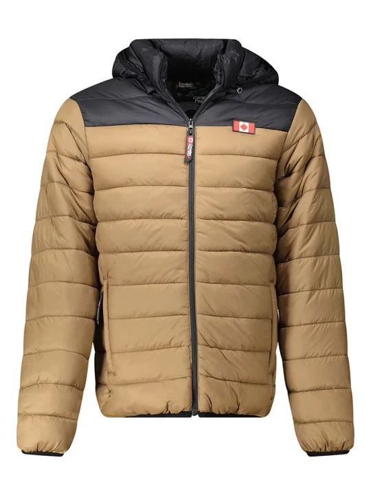 Zdjęcie produktu Canadian Peak Kurtka pikowana "Amigoclerceak" w kolorze beżowym rozmiar: L