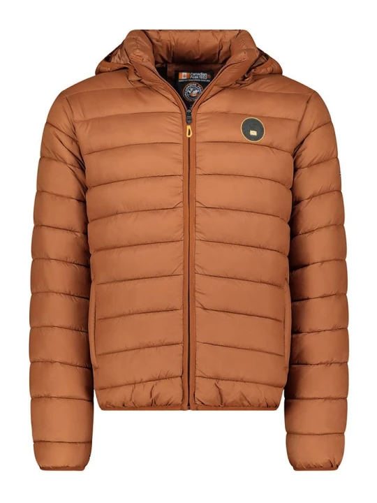 Zdjęcie produktu Canadian Peak Kurtka pikowana "Amigomapeak" w kolorze jasnobrązowym rozmiar: 3XL