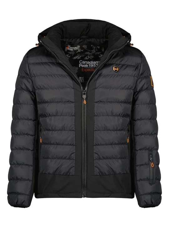 Zdjęcie produktu Canadian Peak Kurtka pikowana "Aurelieneak" w kolorze czarnym rozmiar: XL