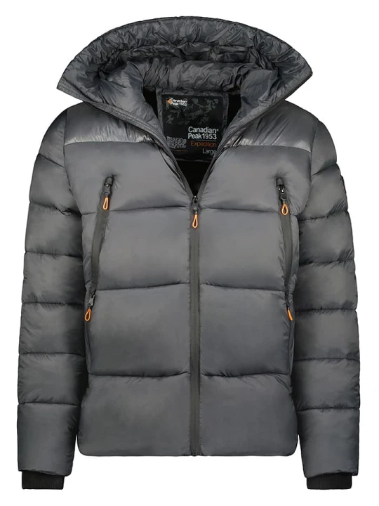 Zdjęcie produktu Canadian Peak Kurtka pikowana "Bayeak" w kolorze antracytowym rozmiar: 128