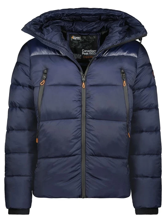 Zdjęcie produktu Canadian Peak Kurtka pikowana "Bayeak" w kolorze granatowym rozmiar: 140