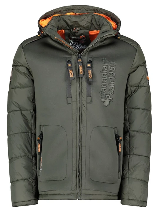 Zdjęcie produktu Canadian Peak Kurtka pikowana "Beachweak" w kolorze khaki rozmiar: M