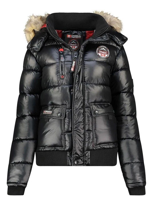 Zdjęcie produktu Canadian Peak Kurtka zimowa "Bugseak" w kolorze czarnym rozmiar: XL