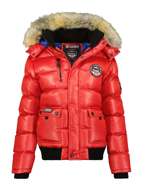 Zdjęcie produktu Canadian Peak Kurtka pikowana "Bugseak" w kolorze czerwonym rozmiar: M
