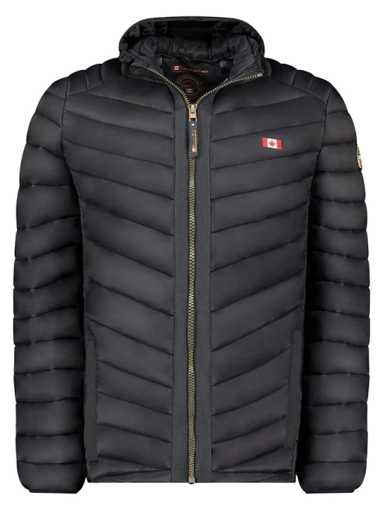 Zdjęcie produktu Canadian Peak Kurtka pikowana "Carliteak" w kolorze czarnym rozmiar: XXL