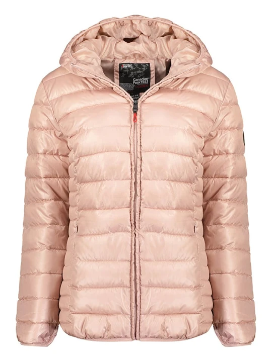 Zdjęcie produktu Canadian Peak Kurtka pikowana "Colombiana Hood" w kolorze jasnoróżowym rozmiar: 164