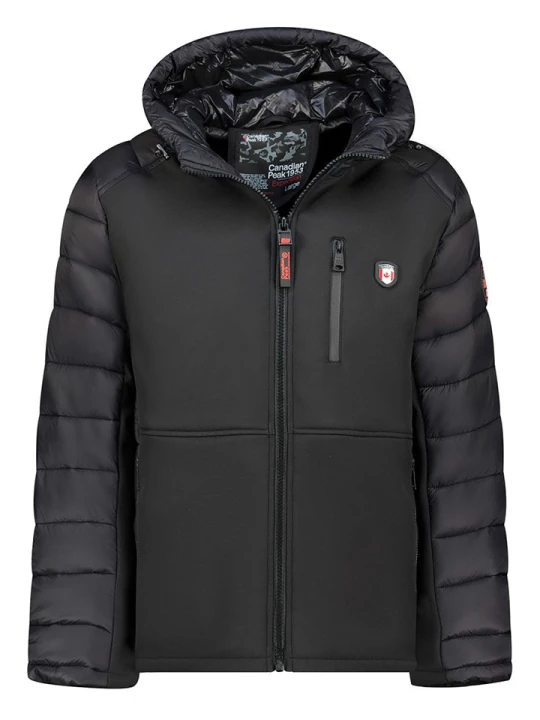 Zdjęcie produktu Canadian Peak Kurtka pikowana "Cortezeak" w kolorze czarnym rozmiar: XXL