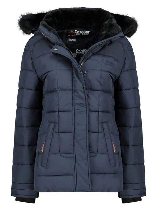 Zdjęcie produktu Canadian Peak Kurtka pikowana w kolorze granatowym rozmiar: M