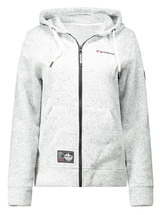 Zdjęcie produktu Canadian Peak Kurtka polarowa "Talerteak" w kolorze białym rozmiar: XL
