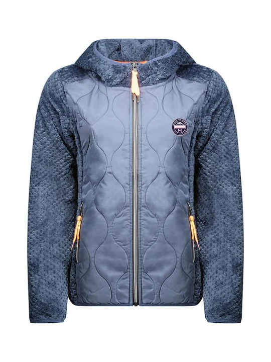 Zdjęcie produktu Canadian Peak Kurtka polarowa "Torsadeak" w kolorze granatowym rozmiar: L