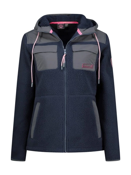 Zdjęcie produktu Canadian Peak Kurtka polarowa "Toulouseak" w kolorze granatowym rozmiar: XXL