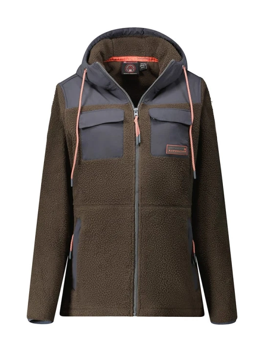 Zdjęcie produktu Canadian Peak Kurtka polarowa "Toulouseak" w kolorze khaki rozmiar: XXL