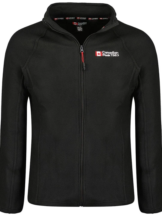 Zdjęcie produktu Canadian Peak Kurtka polarowa "Tugeak" w kolorze czarnym rozmiar: S