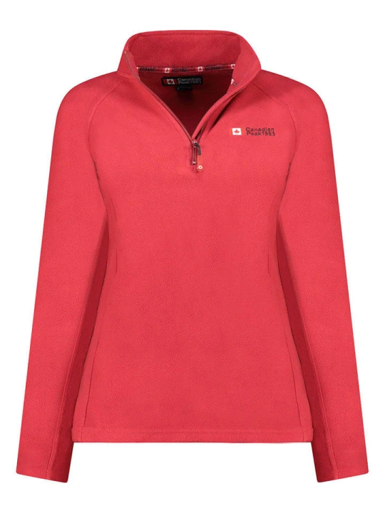 Zdjęcie produktu Canadian Peak Kurtka polarowa "Tugeak" w kolorze czerwonym rozmiar: XXL
