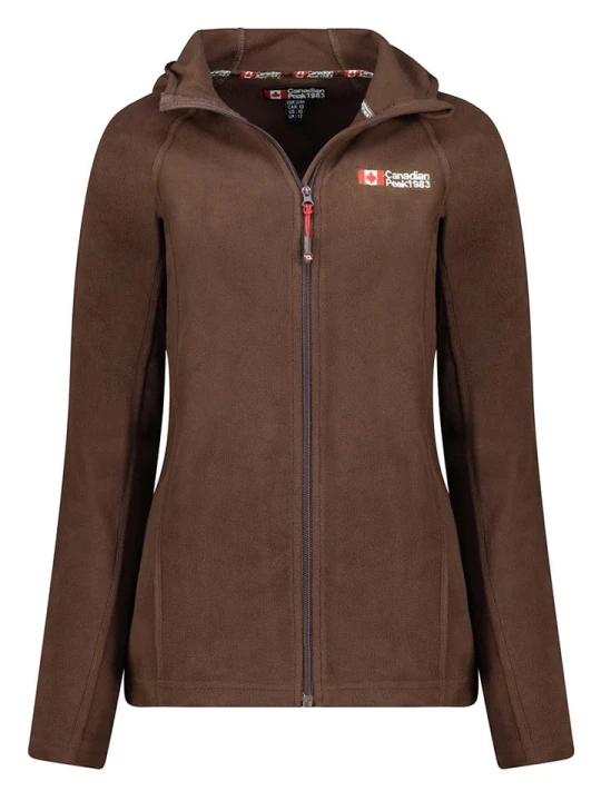 Zdjęcie produktu Canadian Peak Kurtka polarowa "Tugoodeak" w kolorze brązowym rozmiar: XXL