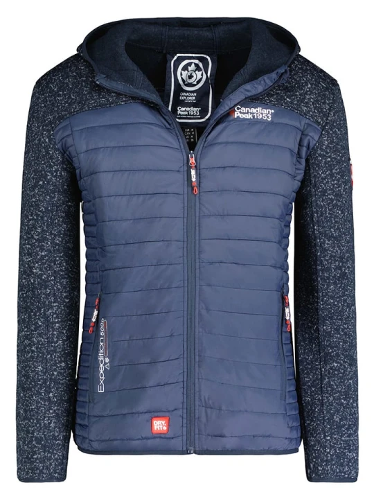 Zdjęcie produktu Canadian Peak Kurtka polarowa "Uchampion" w kolorze granatowym rozmiar: L