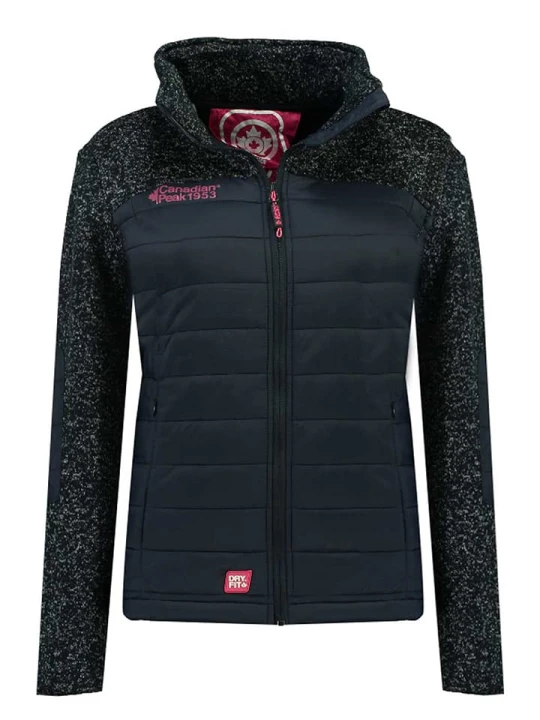 Zdjęcie produktu Canadian Peak Kurtka polarowa "Uchampionne" w kolorze granatowym rozmiar: M