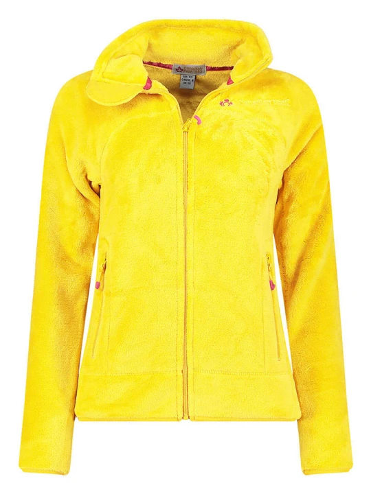 Zdjęcie produktu Canadian Peak Kurtka polarowa "Udilas" w kolorze żółtym rozmiar: XXL