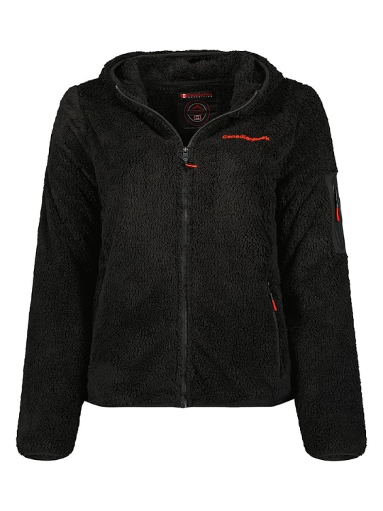 Zdjęcie produktu Canadian Peak Kurtka polarowa "Ulebeak" w kolorze czarnym rozmiar: XL