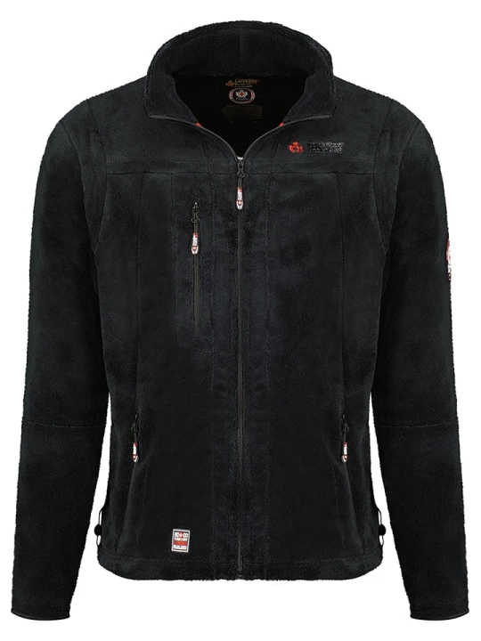 Zdjęcie produktu Canadian Peak Kurtka polarowa "Uploadeak" w kolorze czarnym rozmiar: XXL