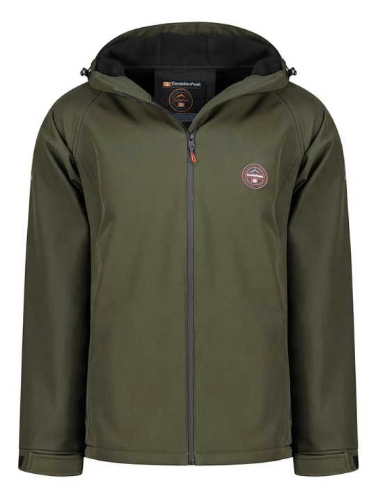 Zdjęcie produktu Canadian Peak Kurtka softshellowa "Tamigobadgeak" w kolorze khaki rozmiar: XXL