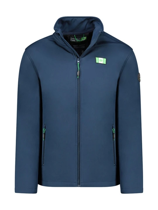 Zdjęcie produktu Canadian Peak Kurtka softshellowa "Teskeak" w kolorze niebieskim rozmiar: XXL