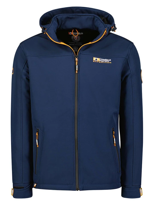 Zdjęcie produktu Canadian Peak Kurtka softshellowa w kolorze granatowym rozmiar: 3XL
