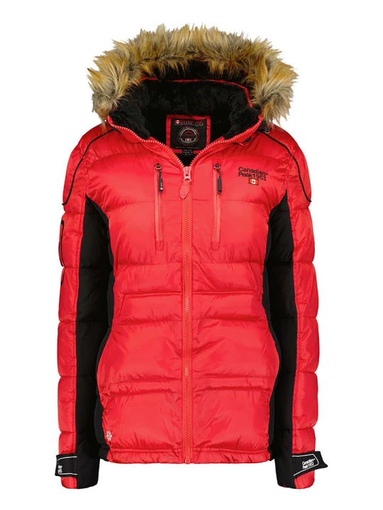 Zdjęcie produktu Canadian Peak Kurtka zimowa w kolorze czerwonym rozmiar: L