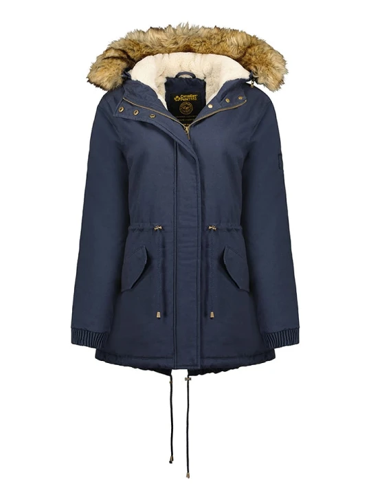 Zdjęcie produktu Canadian Peak Parka "Ampuri" w kolorze granatowym rozmiar: M