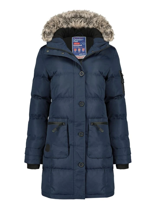 Zdjęcie produktu Canadian Peak Parka "Axelus" w kolorze granatowym rozmiar: S